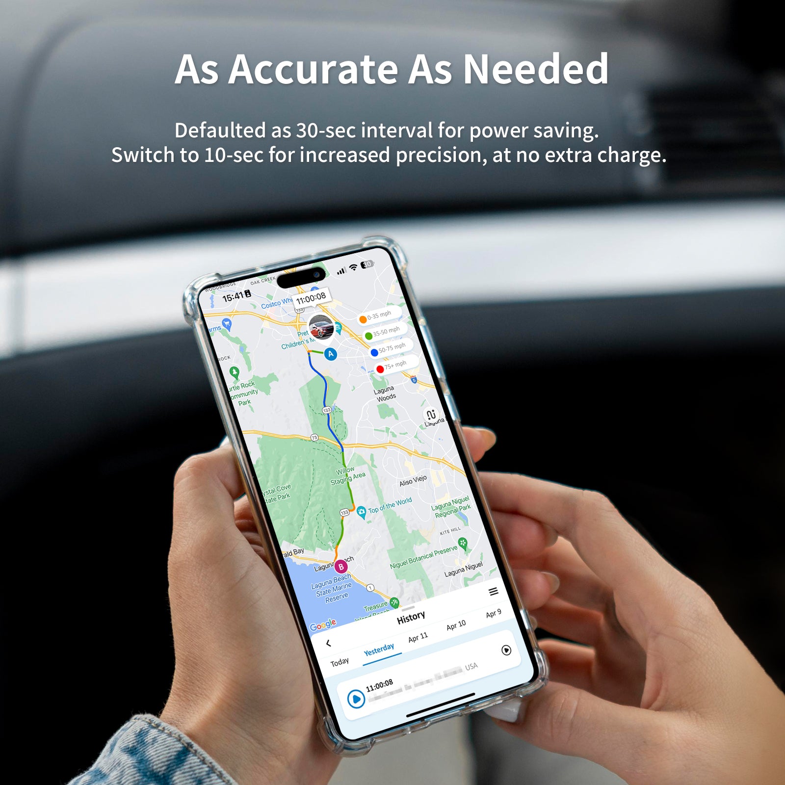 Hidden GPS Tracker for Vehicles,Trailer, Fleet, Truck. Rugged Magnetic Real Time Tracker with Strong Battery Life, Waterproof, 5-Day Free Trial, Subscription Required