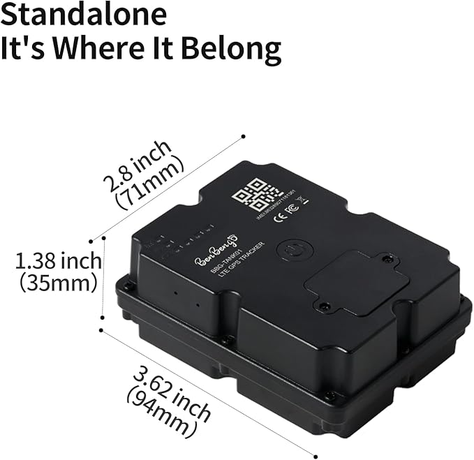 Hidden GPS Tracker for Vehicles,Trailer, Fleet, Truck. Rugged Magnetic Real Time Tracker with Strong Battery Life, Waterproof, 5-Day Free Trial, Subscription Required