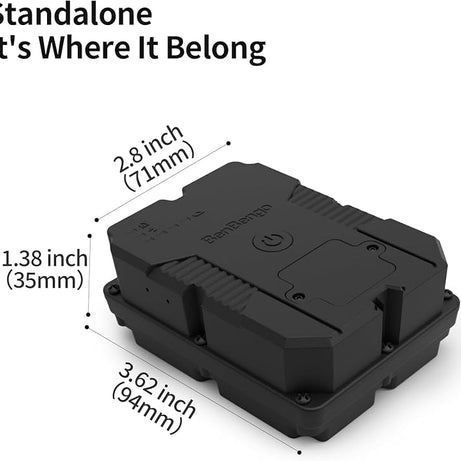 Hidden GPS Tracker for Vehicles,Trailer, Fleet, Truck. Rugged Magnetic Real Time Tracker with Strong Battery Life, Waterproof, 5-Day Free Trial, Subscription Required