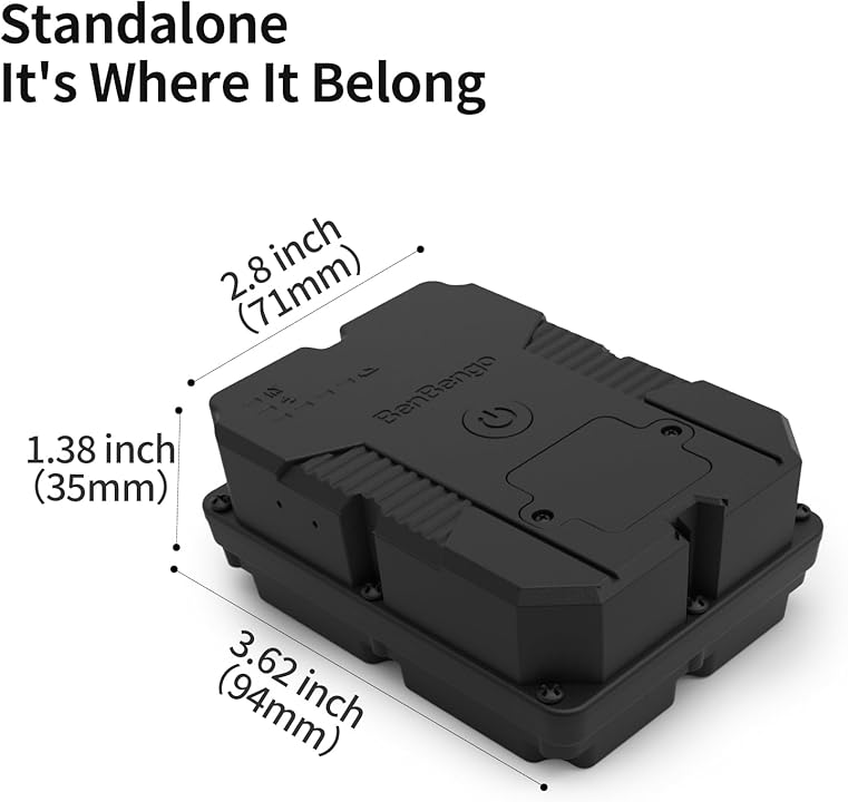 Hidden GPS Tracker for Vehicles,Trailer, Fleet, Truck. Rugged Magnetic Real Time Tracker with Strong Battery Life, Waterproof, 5-Day Free Trial, Subscription Required